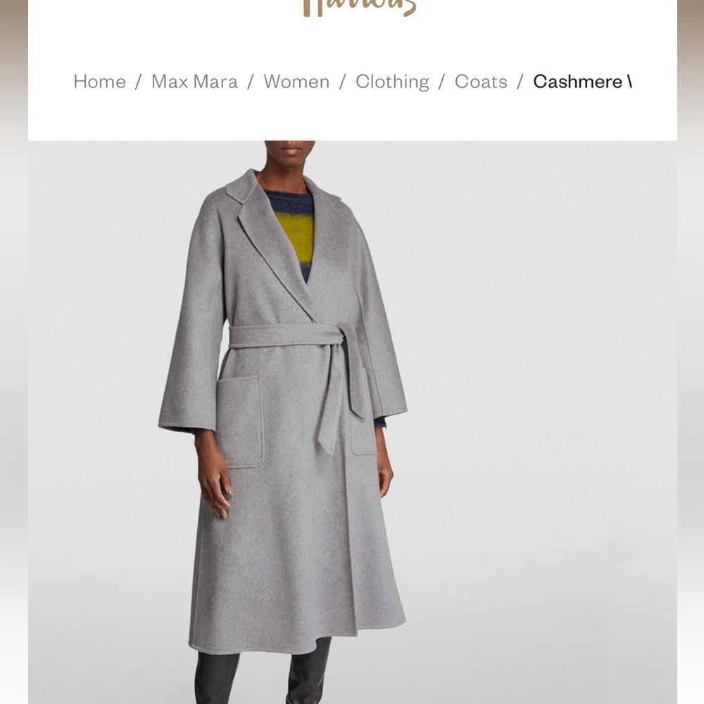 Max Mara gray coat